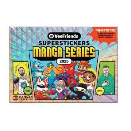 VeeFriends Super Stickers Manga Series 12 Box Case